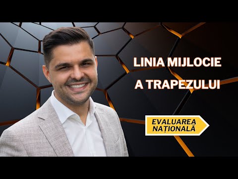 Cum calculăm linia mijlocie a trapezului?