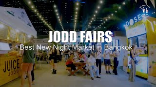 Walking Tour to Jodd Fair Rama 9 Bangkok Thailand 2022 | The Journey Walker 