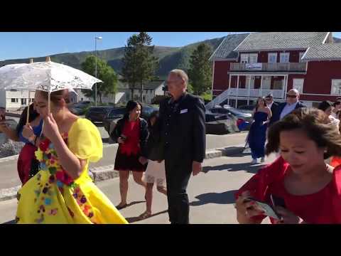 Derfor gikk de i tog på Stokmarknes