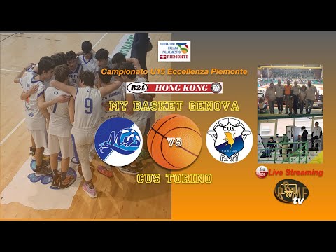 My Basket Genova Vs CUS Torino Basket  - U15Ecc Piemonte Gir.B