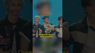 Download lagu Lee Know wishing Changbin Happy Birthday on stage. #straykids mp3 Download lagu Lee Know wishing Changbin Happy Birthday on stage. #straykids mp3