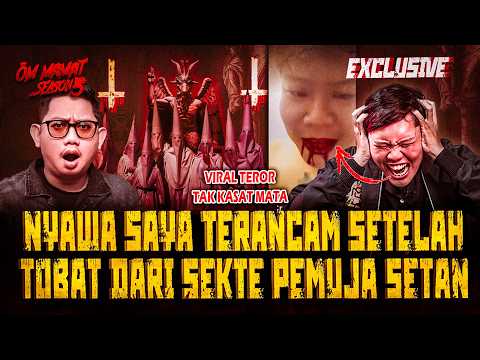 MENDINGAN GW M4TI DARIPADA BALIK MEMUJA SETAN.. KISAH TOBATNYA MANTAN PENGIKUT GEREJA SETAN #OMMAMAT