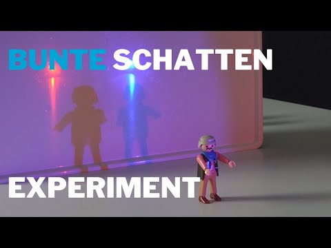 Bunte Schatten - Experiment für die KiTa
