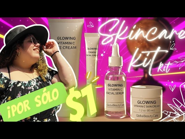 Vídeo relacionado con Cuidado Facial Mujer,Skincare Kit 4 Piezas,Con Limpiador Facial,Tonico Facial,Serum Vitamina C,Cremas Faciales,Set Cremas Mujer Regalo,HidratacióN,Para Adolescentes Y Mujeres