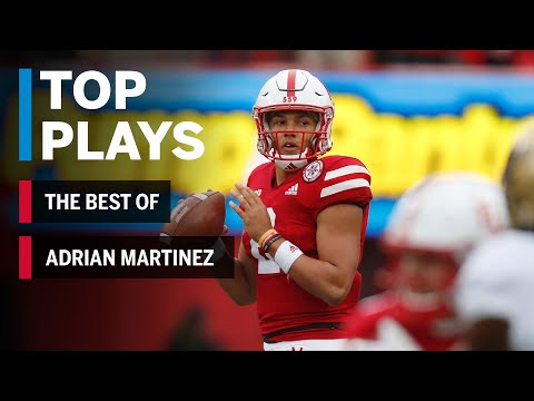 The Best of Adrian Martinez: 2018 Mid-Season Highlights | Nebraska | Big Ten Football