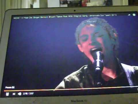 Benicio Bryant sings Original song on AGT