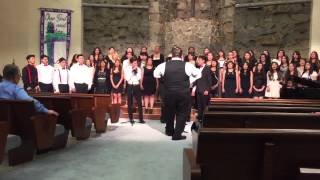 Rialto High School Madrigals 2014-2015 sings "Somebody That I Used to Know."