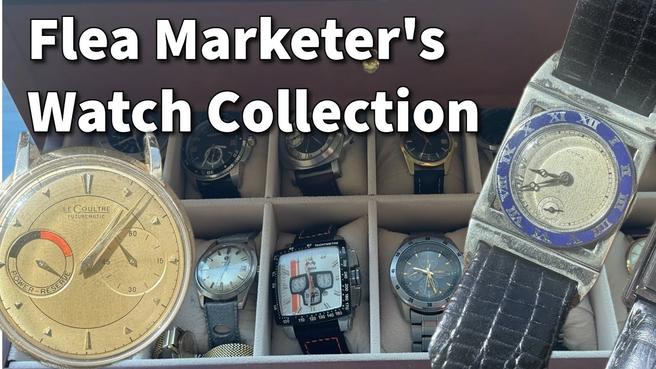 The Vintage Watch Collection of a Flea Marketer (Over 40 watches!)