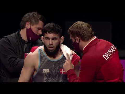 BRONZE GR - 82 kg: H. WAGNER (GER) v. R. BISULTANOV (DEN)