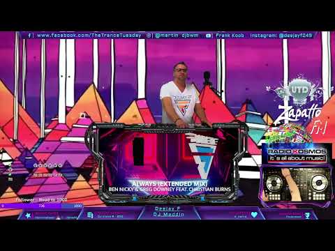 Trance-Tuesday with Deejay-F - enjoy the stream