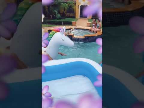 MERMAIDS IN JNL’s POOL! QUEENS WHO CONQUER FITNESS FASHION POOL PARTY! Summer Fun in the SUN! VIP