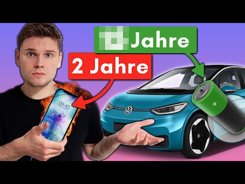 Elektroschrott nach 2 Jahren? E-Auto vs Handy-AKKUS!