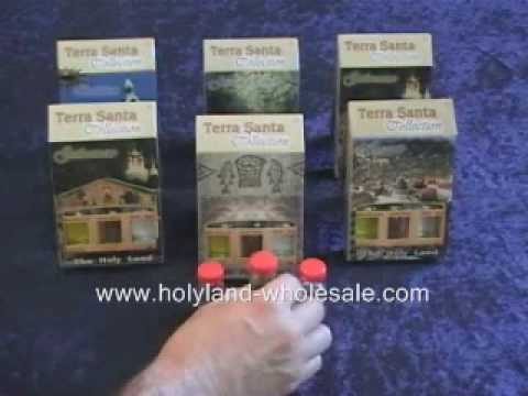 Terra Santa collection- Jordan River water and soil from the Holy Land