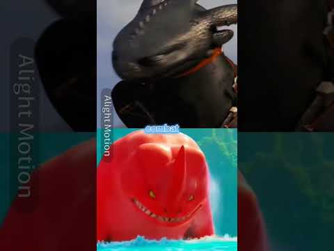 toothless vs Red bluster