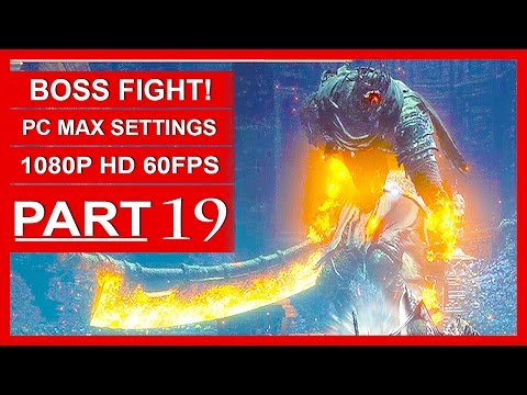 Dark Souls 3 Gameplay Walkthrough Part 19 [1080p HD PC 60FPS] Yhorm The Giant BOSS FIGHT