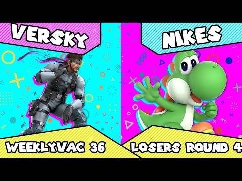 WeeklyVac 38 - SSBU - Versky (Snake) vs Nikes (Yoshi)