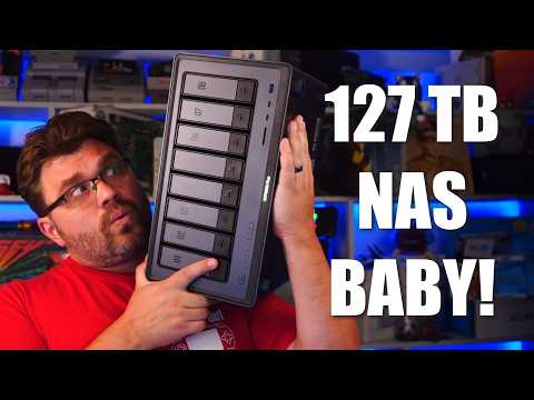 UGREEN NAS DXP8800 Plus 8-Bay Desktop NASync, Intel i5 1235u 10-Core CPU, 8GB DDR5 RAM, Bulit-in 128G SSD for System, 2*10GbE, 2*M.2 NVMe Slots, 8K HDMI, 2X TBT4, Network Attached Storage (Diskless) video review thumbnail