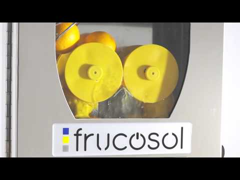 Video Presse agrumes automatique rserve 12Kg  poser FRUCOSOL - F50 A