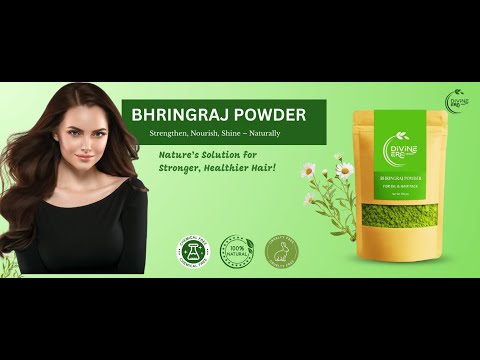 Pure herbal bhringraj powder ayurvedic hair care bulk & reta...