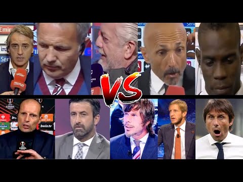 THE BEST FIGHTS IN ITALIAN FOOTBALL, FROM CAPELLO AND CONTE TO MIHAJLOVIC AND ALLEGRI!