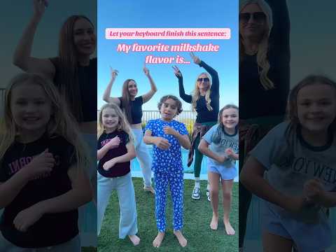 What is your FAV milkshake flavor 🥤😆 @citygirlgonemom #bossbabybrody #dance #shorts