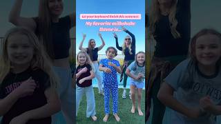 What is your FAV milkshake flavor 🥤😆 @citygirlgonemom #bossbabybrody #dance #shorts