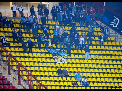 ULTRAS SOBĚ: Dukla Praha - Slovan Liberec, support obou táborů (2014/2015)