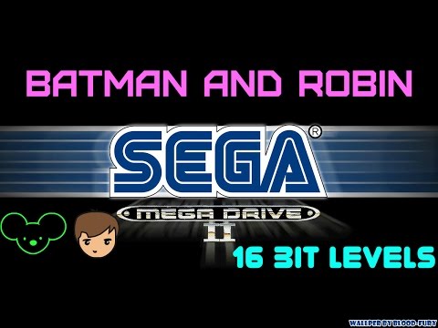Adventures of Batman and Robin 1 level. Sega Mega Drive 16 bit