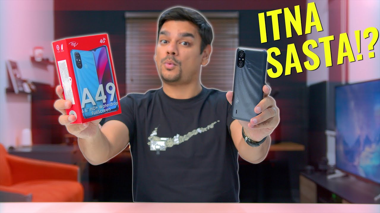 Смартфон Itel A49 Голубой