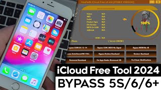 How To iPhone iCloud Unlock - iPhone 5s/6/6 Plus iOS 12.5.7 iCloud Bypass Free 2024