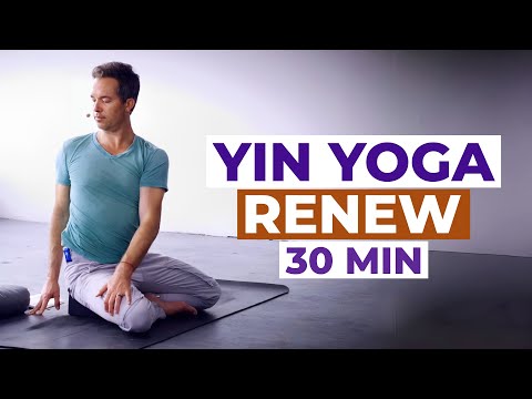 30 Min Yin Yoga: Renew, Relax & Let Go of Stress