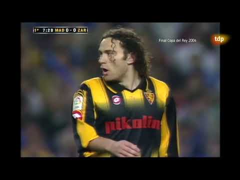 Temporada 2003 -2004  Final Copa del Rey Real Madrid - Real Zaragoza