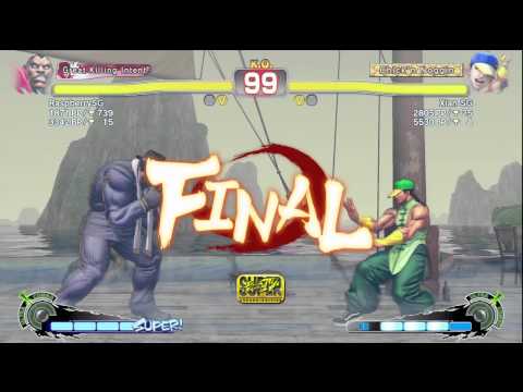 SSF4-AE: RaspberrySG [Boxer] VS Xian SG [Yun]