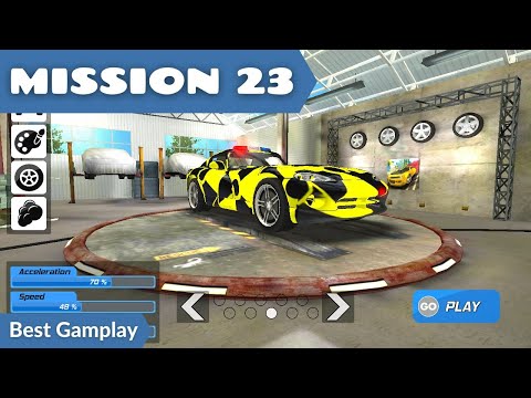 Police Drift Car Driving Simulator.Android gameplay-Mission 23