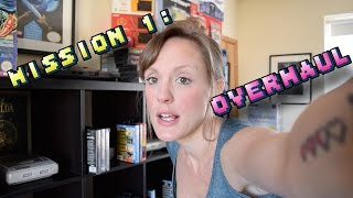 Mission #1 - Retro Game Shelves Overhaul!! (TheGebs24 Games Room)