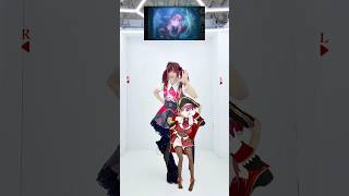 【船長のタペストリー衣装で踊ってみた🏴‍☠️♥️】スキスキDieスキ超Ayeシテル / 宝鐘マリン【神綺杏菜】#Shorts