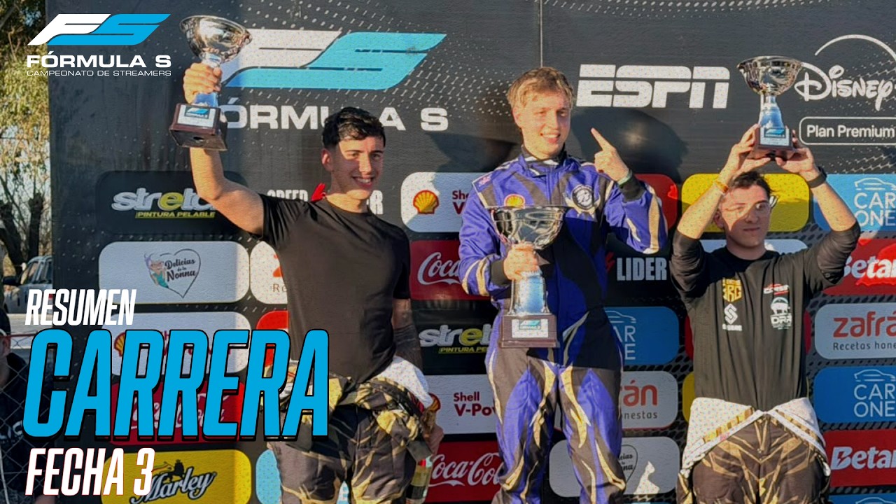 MATI CUNIAL GANÓ EN BARADERO Y SUMÓ SU 2° TRIUNFO EN TRES CARRERAS DE LA FÓRMULA STREAMERS | RESUMEN