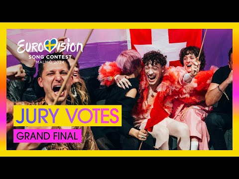 The Jury results of Eurovision 2024 | #UnitedByMusic | Malmö 2024 🇸🇪