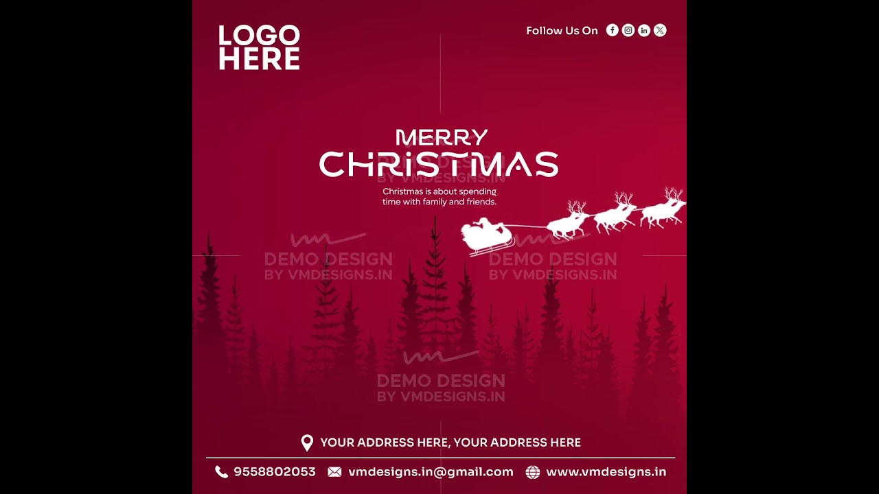 Christmas | Festival Greeting Video