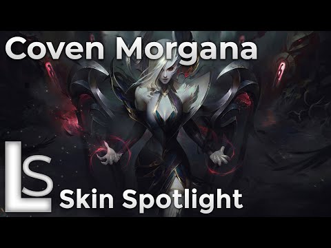 Coven Morgana - Skin Spotlight 2020 - Coven - League of Legends - Patch 10.22.1