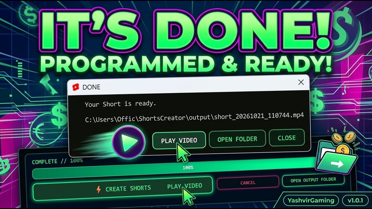 I Built a Bot That Automates Shorts Videos (And It’s Insane)