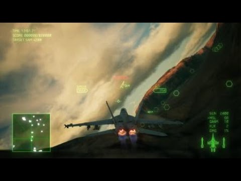 ACE COMBAT 7 Full Throttle Through a Tunnel in Roca Roja