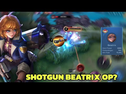 GAMEPLAY BEATRIX SOLO RANK GLORY TO IMMORTAL | BEATRIX BEST BUILD & NEW EMBLEM | mobile legends