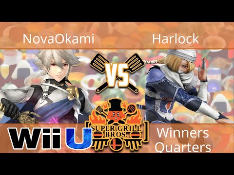 Super Grill Bros - NovaOkami (Corrin) vs Harlock (Sheik) - Smash 4 Winners Quarters