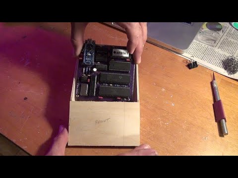 6502 CPU NOP Tester/Generator Arduino Shield and Apple 1 RC6502 case build