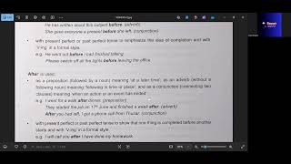 Grade 11 Unit 1 Before and After
