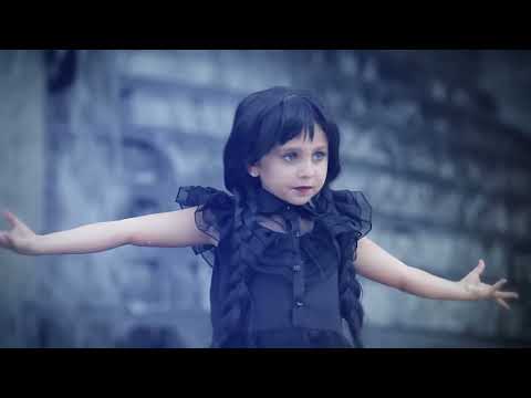 Amazing Cover by Andzhelina Lozovska. Wednesday Dance Scene - Lady Gaga - Bloody Mary