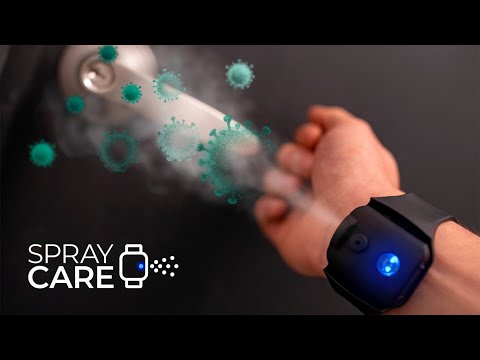 SprayCare Band - Wristband/Bracelet - Disinfect Your Touch