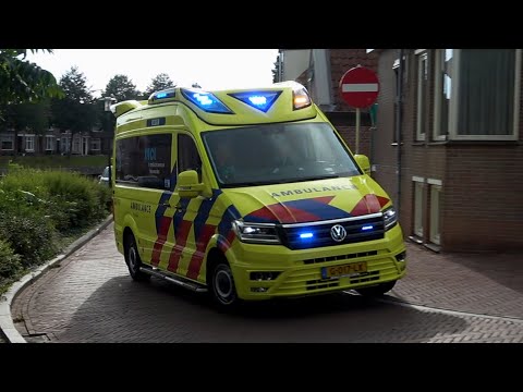 A1, Otaris CR Ambulance 02-117 Dokkum naar melding in Dokkum