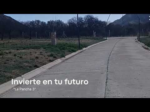 LOTE 693 m² en "La Pancha 3", barrio privado co gas natural. Juana Koslay, San Luis